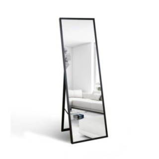 Miroir sur pied pour dressing dans un cadre en bois fin - 3005 - couleur du cadre au choix