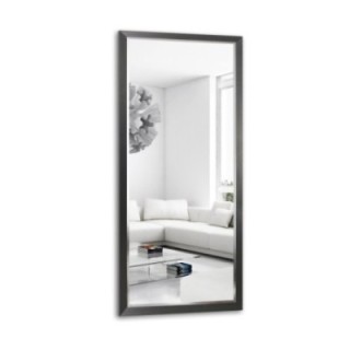 Miroir dans un cadre élégant brun et argenté- 5201002