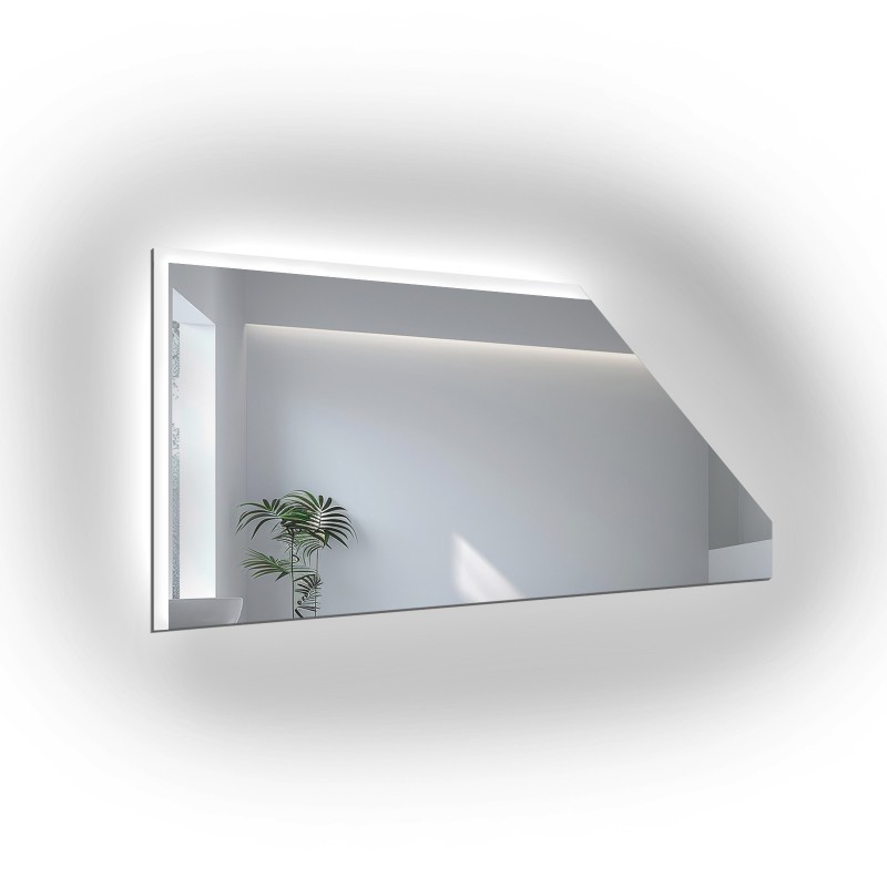 Miroir sablé pour grenier - sur mesure - RABA LED