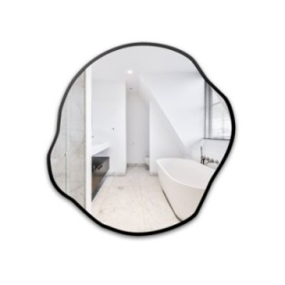 Miroir de forme organique dans un cadre - CYRKON DANS UN CADRE