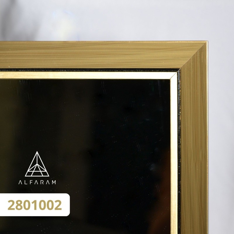 Miroir dans un délicat cadre décoratif en bois - 2801 - couleur du cadre au choix