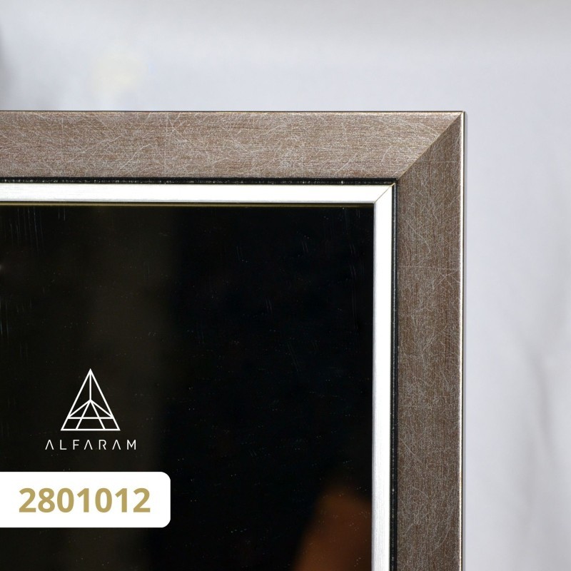 Miroir dans un délicat cadre décoratif en bois - 2801 - couleur du cadre au choix