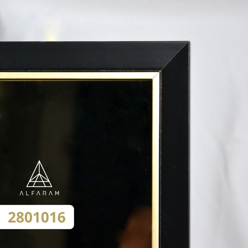 Miroir dans un délicat cadre décoratif en bois - 2801 - couleur du cadre au choix