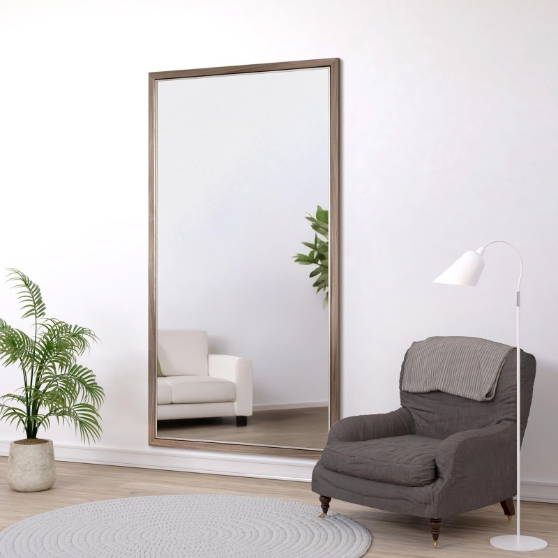 Miroir dans un délicat cadre décoratif en bois - 2801 - couleur du cadre au choix