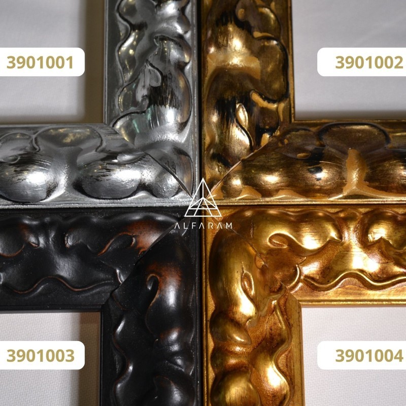 Miroir dans un cadre en bois – 3901 – couleur du cadre au choix