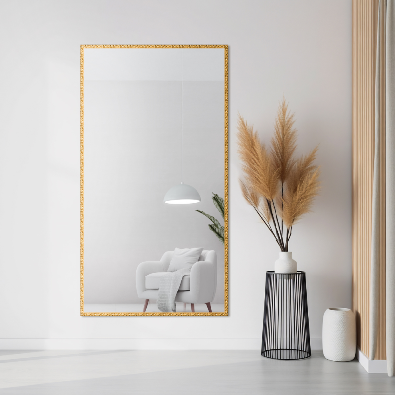 Miroir dans un cadre en bois – 3901 – couleur du cadre au choix