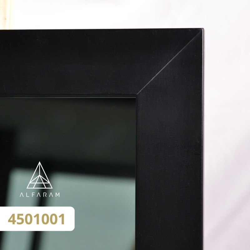 Grand miroir dans un cadre en bois simple - 4501 - couleur du cadre au choix