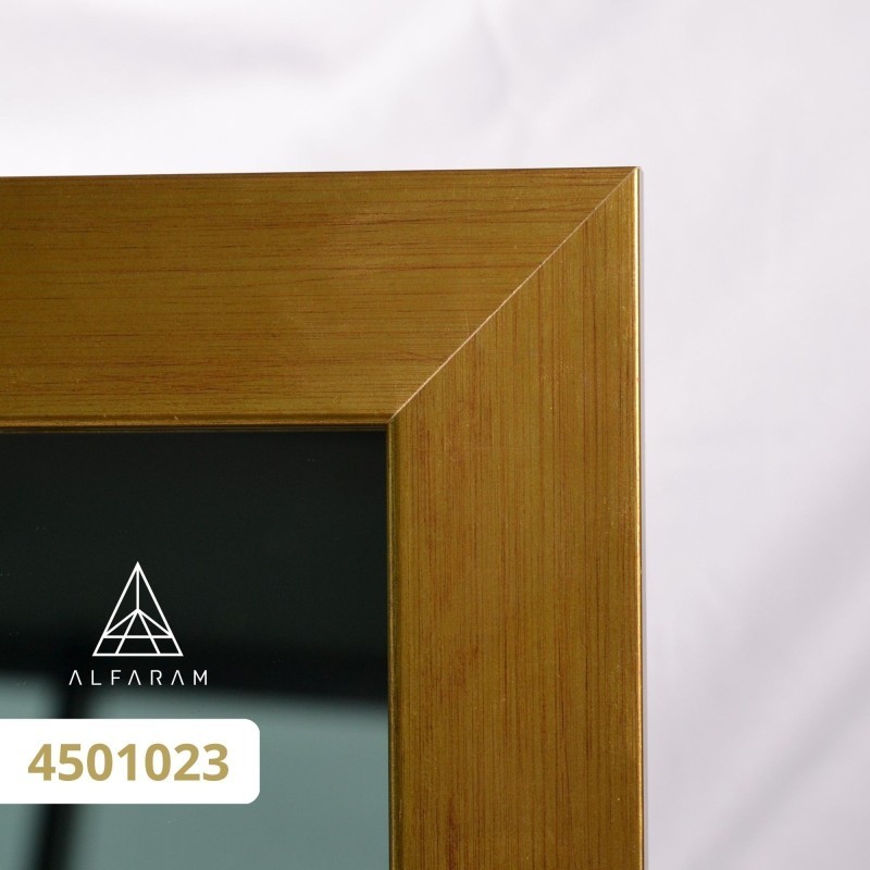 Grand miroir dans un cadre en bois simple - 4501 - couleur du cadre au choix