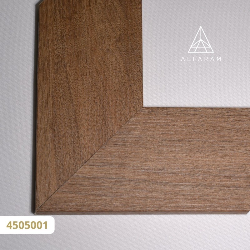 Miroir avec cadre en bois brun – 4505001