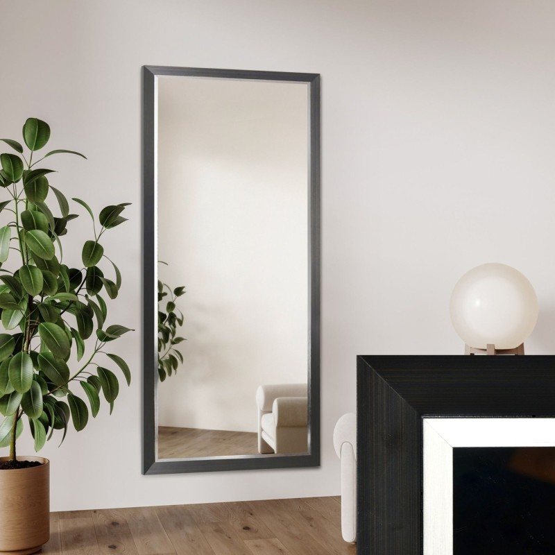 Miroir dans un cadre élégant brun et argenté- 5201002
