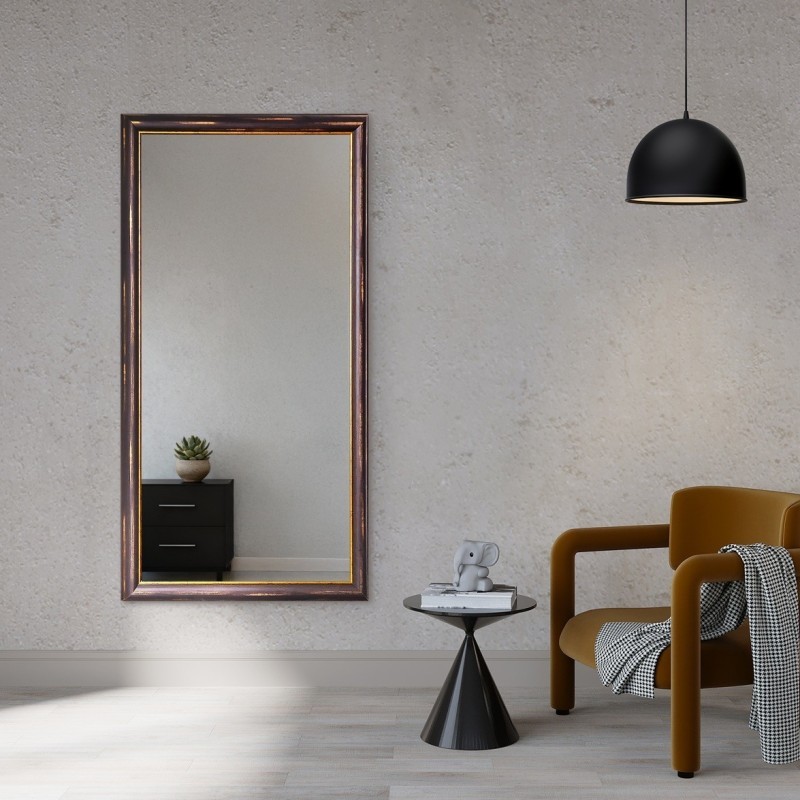 Miroir dans un cadre décoratif - 5502 - couleur du cadre au choix