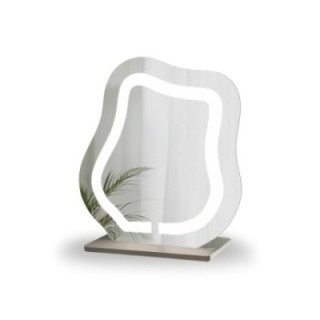 Miroir cosmétique avec éclairage sablé - FLOW LED PETITE