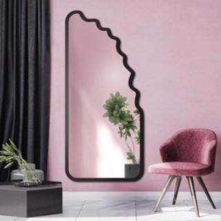 Miroir irrégulier dans un cadre en mdf - BLOBS FLUX