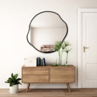 Miroir de forme organique dans un cadre - CYRKON DANS UN CADRE