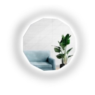 Miroir de salle de bain multi-angle avec éclairage - FOREM LED