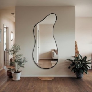Miroir de forme organique dans un cadre MDF - ANGELIT II IN FRAME
