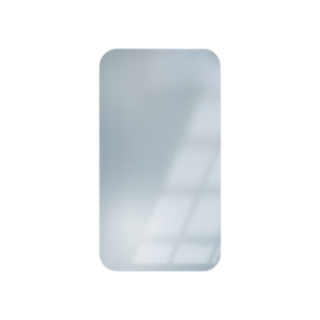 Miroir de salle de bains avec coins arrondis - GAJA