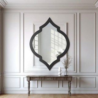 Miroir mural rétro avec cadre - GRACE