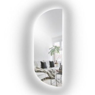 Miroir de forme irrégulière avec éclairage - NOE LED