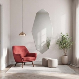 Miroir décoratif aux formes organiques acérées - RIOLIT