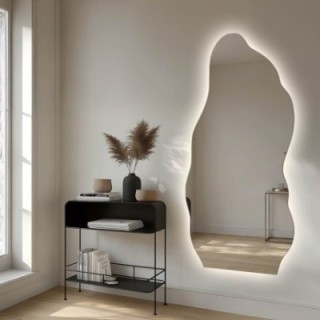 Miroir de forme organique avec éclairage - AURO LED 2
