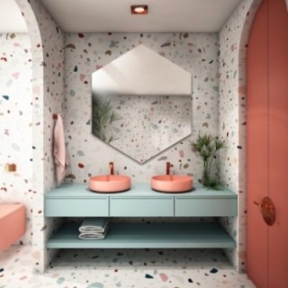 Miroir de forme géométrique - HEXA