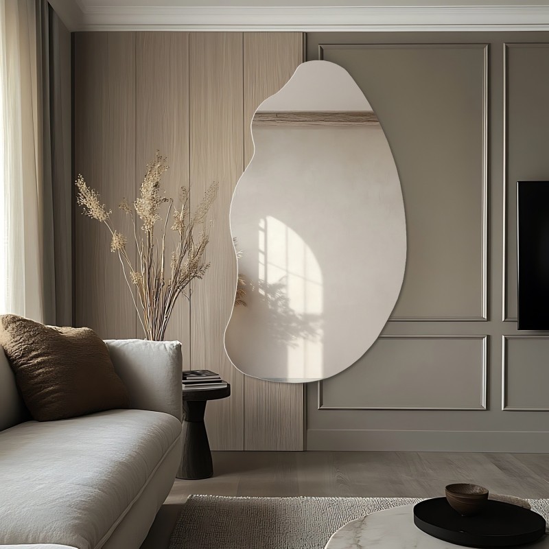 Miroir décoratif de forme organique - TOPAZ