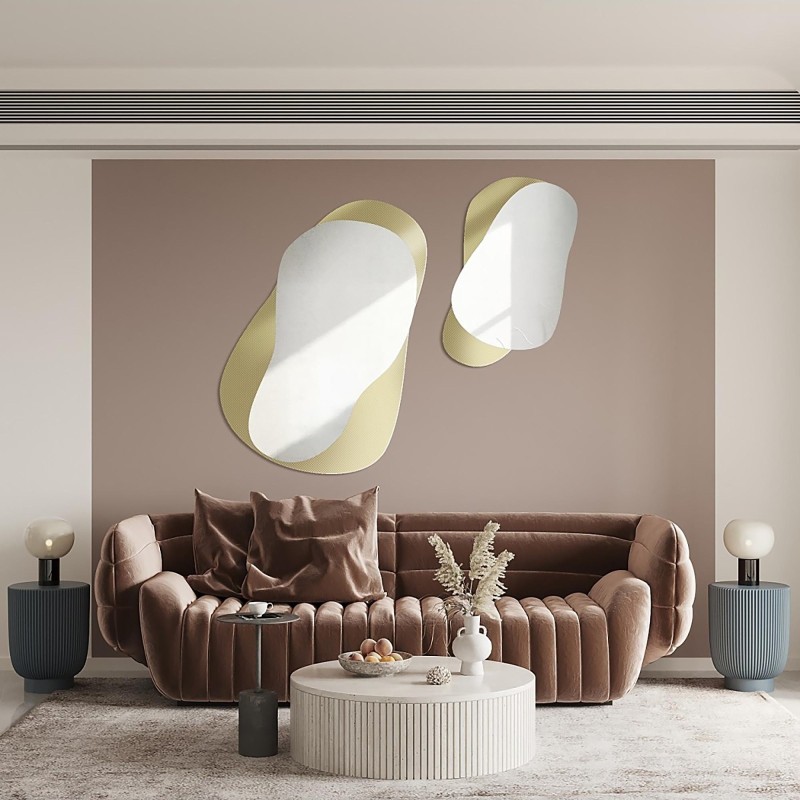 Miroirs décoratifs sur verre ornemental Master Point – LUXORA GRAVELO