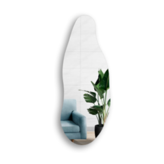 Miroir décoratif de forme organique - BARYT