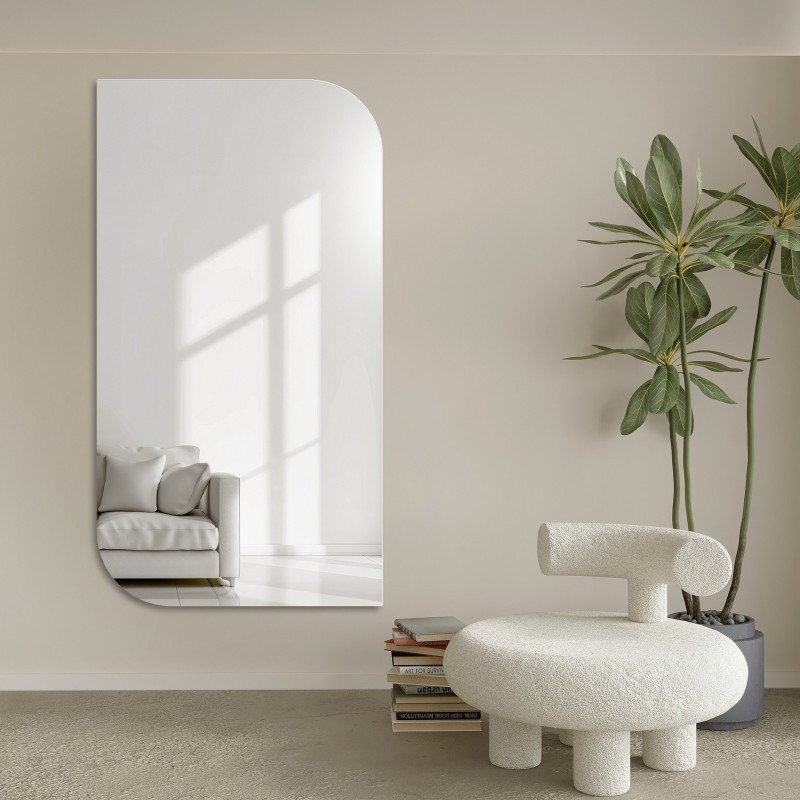 Miroir de forme irrégulière - teardrop