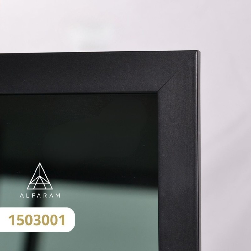 Miroir Loft avec meneaux - ISMENA - couleur du cadre au choix