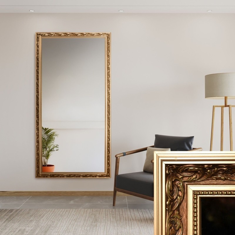 Miroir dans un cadre ornementé décoré - 7004001