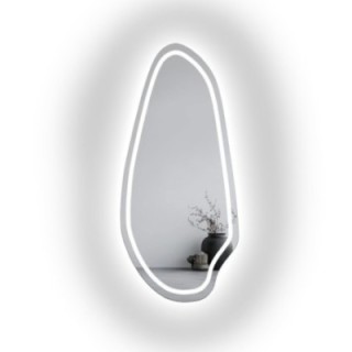 Miroir organique avec éclairage - JASPIS LED II