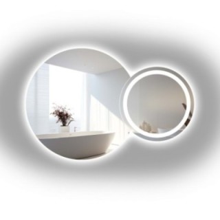 Set de miroirs de salle de bain avec éclairage - ASTERIA LED