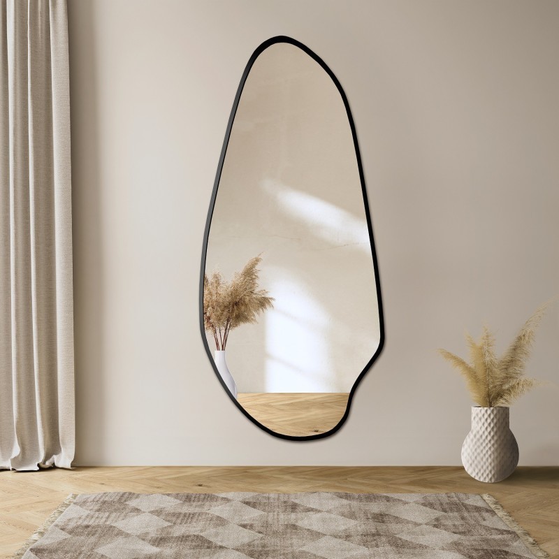 Miroir de forme irrégulière dans un cadre en mdf - JASPIS IN FRAME