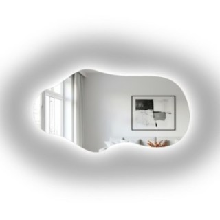 Miroir organique avec éclairage intégré - MELODY LED