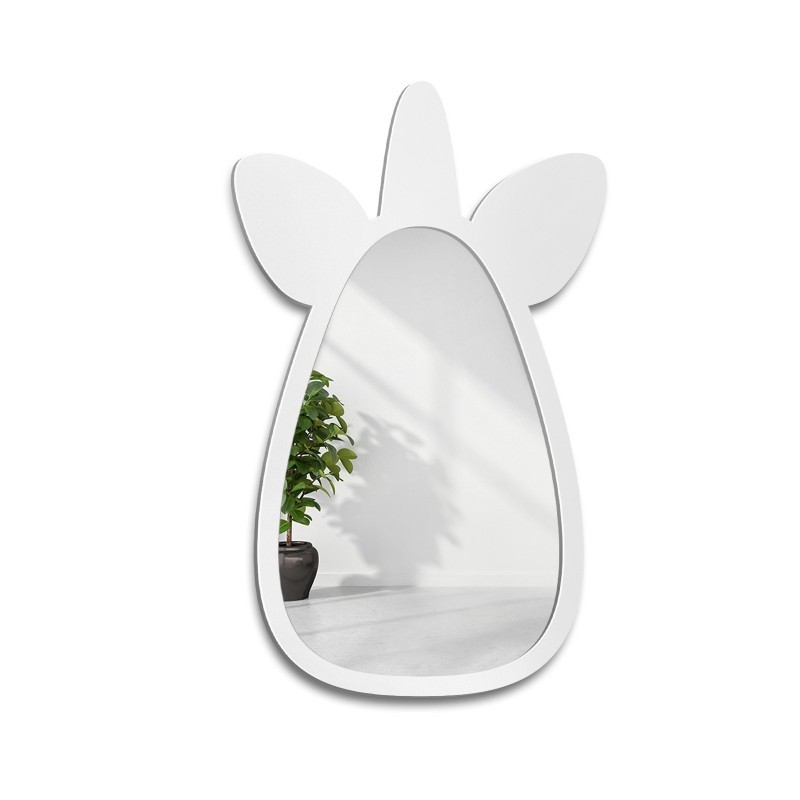 Miroir mural décoratif pour enfant dans un cadre en mdf - LICORNE