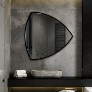 Miroir triangulaire dans un cadre MDF - KARO IN FRAME