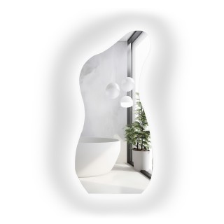 Miroir de forme organique avec éclairage - ANGELIT LED