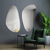 Set de deux miroirs de forme irrégulière - SELENIT