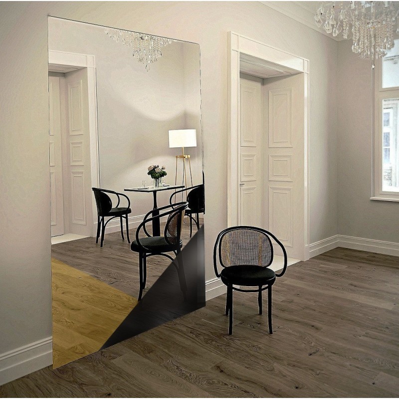 Grand panneau décoratif miroir coloré - LISA