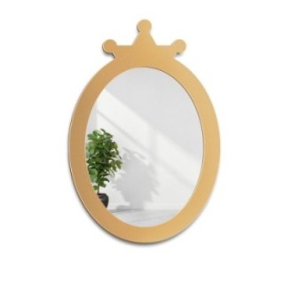 Miroir mural décoratif pour enfant dans un cadre en mdf - PRINCESSE