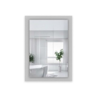 Miroir rectangulaire décoratif sur verre ornemental Master Point - LUXORA SOLEIL
