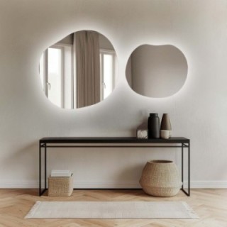 Jeu de miroirs organiques avec éclairage - SODALIT LED