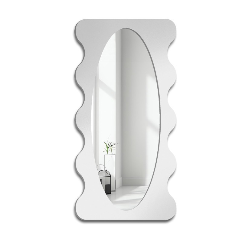 Miroir irrégulier dans un cadre en mdf - BLOBS NEBULA