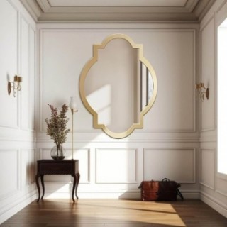 Miroir mural rétro avec cadre - CHARM