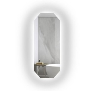 Miroir octogonal avec éclairage - OKTAGON LED