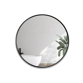Miroir rond dans un cadre MDF SLIM doré - OTYLIA - couleur du cadre au choix