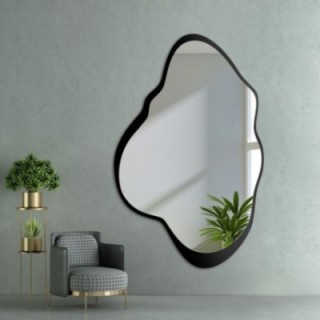Miroir de forme irrégulière dans un cadre en mdf - POCO IN A FRAME