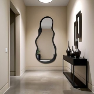 Miroir de forme irrégulière en mdf- RISOL IN FRAME